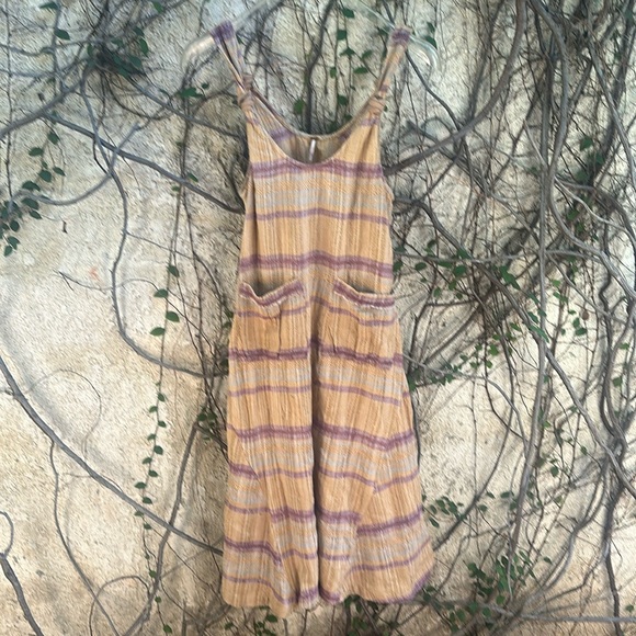 Free People Harper Stripped Dress - Picture 3 of 9